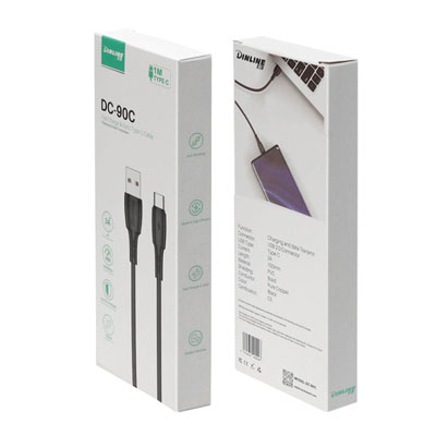 کابل شارژ دینلاین تایپ سی 16 واتی  مدل DC-90 C