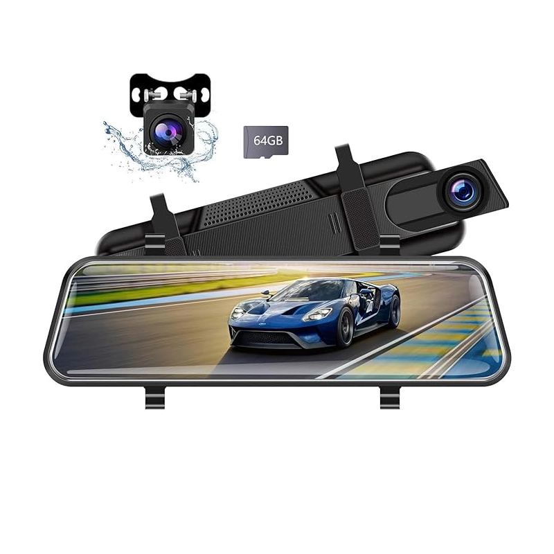 آینه مانیتوردار خودرو بادوربین