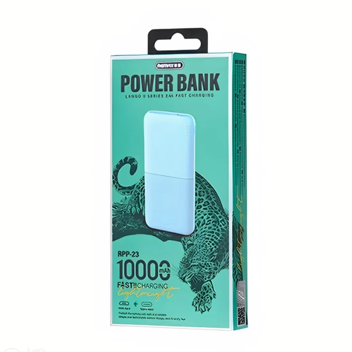 پاوربانک مدل RPP-23 ظرفیت 10000 میلی آمپر ساعت